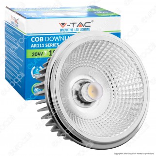 V-Tac VT-1120 Lampadina LED AR111 20W Faretto da Incasso - SKU 1243 /