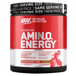 Optimum Nutrition Lean Whey al Cioccolato 772g e Amino Energy Fragola e Lime 270g Senza Zucchero