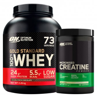 Optimum Nutrition Proteine Whey e Creatina Gold Standard 100% Whey