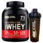 Optimum Nutrition Gold Standard 100% Whey Proteine Isolate in Polvere Cioccolato al Latte con Shaker - Barattolo da 2,27kg