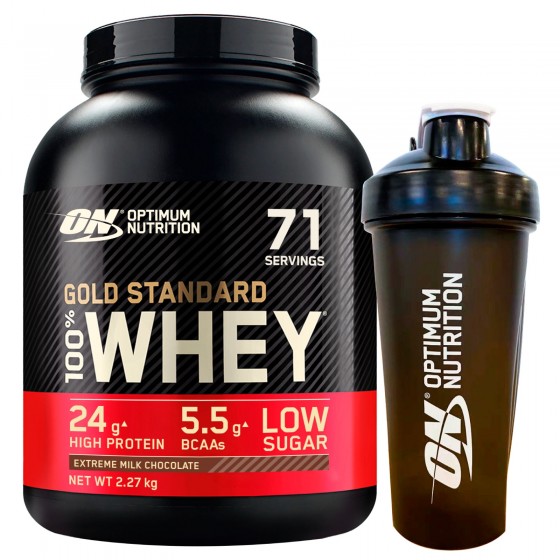 Optimum Nutrition Gold Standard 100% Whey Proteine Isolate in Polvere Optimum Nutrition Gold Standard 100% Whey Proteine Isolate in Polvere
