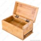 Storage Box Large Scatola Portatutto con Doppio Fondo in Bamboo [TERMINATO]