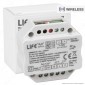 Life Ricevitore Dimmer RF 2,4GHz per Lampade Dimmerabili Compatibile con Telecomando e Pulsanti Cablati - mod. 16.LT5W11B1