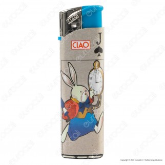 Ciao Accendino Elettronico Fantasia Cards - Box da 50 Accendini