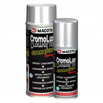 Vernice Spray Macota Cromolux - Smalto Effetto Cromatura Resistente