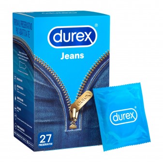 Preservativi Durex Jeans Classico - Scatola 27 pezzi