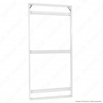 V-Tac Supporto in Metallo per Montaggio Esterno Pannelli LED 120x60 -