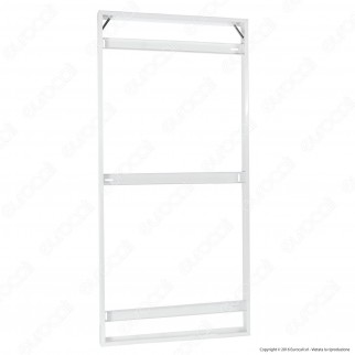 V-Tac Supporto in Metallo per Montaggio Esterno Pannelli LED 120x60 -