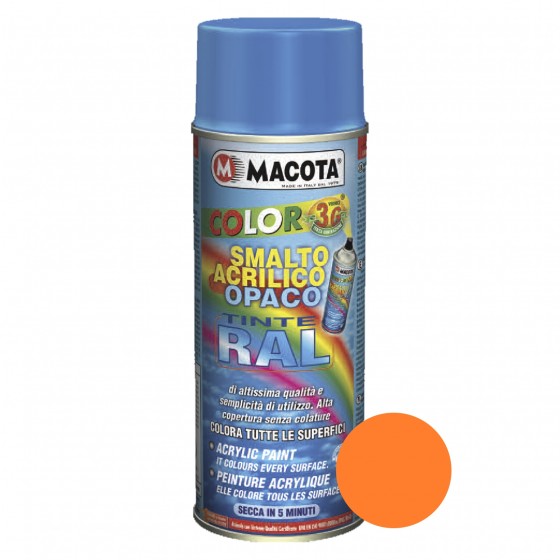 Vernice Spray Macota - Smalto Acrilico Opaco disponibile in 29 Tinte Vernice Spray Macota - Smalto Acrilico Opaco disponibile in 29 Tinte
