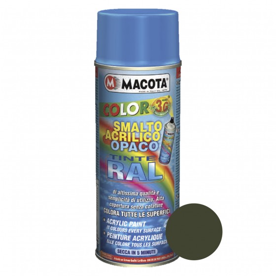 Vernice Spray Macota - Smalto Acrilico Opaco disponibile in 29 Tinte Vernice Spray Macota - Smalto Acrilico Opaco disponibile in 29 Tinte