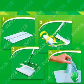 Swiffer Dry Panni Catturapolvere - Confezione da 18 Ricambi