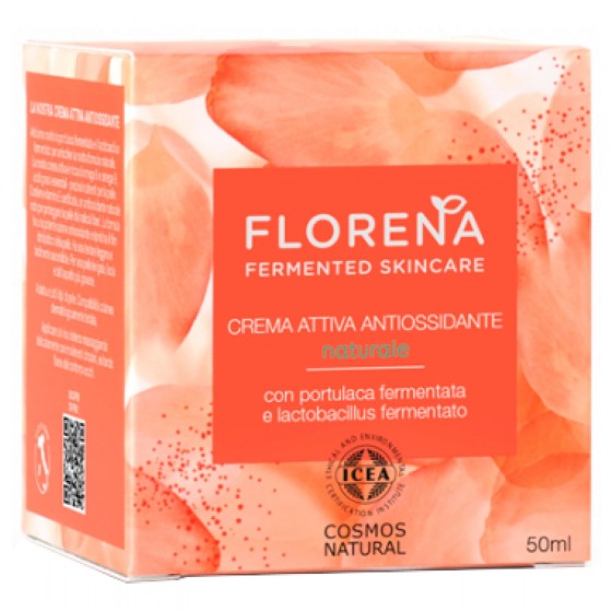 Florena Fermented Skincare Crema Attiva Antiossidante Naturale con