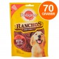 Pedigree Ranchos Originals Snack per Cani con 95% di Carne al Gusto di Manzo - Confezione da 70g