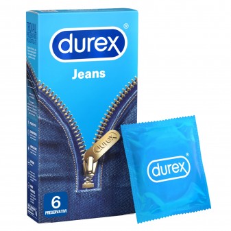 Preservativi Durex Jeans con Forma Easy-On - Confezione da 6