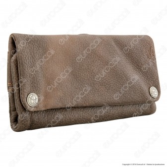 Original Kavatza Tobacco Pouch Cowboy TP11 Portatabacco in Vera Pelle