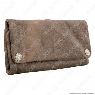 Original Kavatza Tobacco Pouch Cowboy TP11 Portatabacco in Vera Pelle