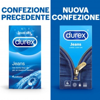 Preservativi Durex Jeans - Scatola 4 pezzi [TERMINATO]