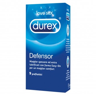 Preservativi Durex Defensor - Scatola 9 pezzi [TERMINATO]