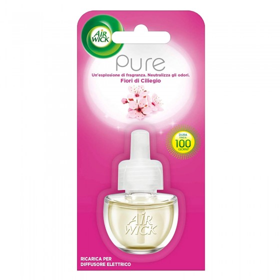 Air Wick Fiori di Ciliegio - Ricarica Per Diffusore Elettrico da 19ml Air Wick Fiori di Ciliegio - Ricarica Per Diffusore Elettrico da 19ml