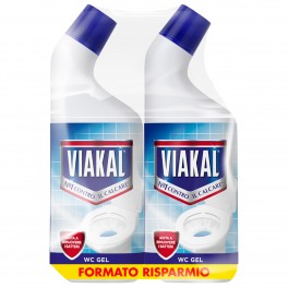 Viakal WC Gel Classico - 2 Flaconi da 750ml [TERMINATO]