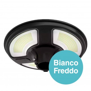 V-Tac VT-45W Lampione LED Giardino con Pannello Solare 15W IP65