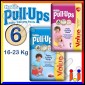 Huggies PullUps Pannolini Taglia 6 (16-23 kg) Box da 22 Mutandine [TERMINATO]