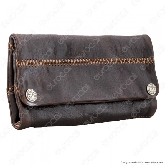Original Kavatza Tobacco Pouch Patch Havana TP23 Portatabacco in Vera Original Kavatza Tobacco Pouch Patch Havana TP23 Portatabacco in Vera