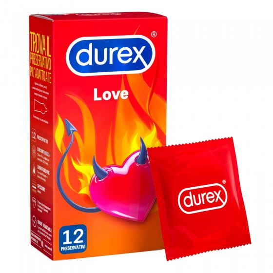 Preservativi Durex Love Classici Close-Fit con Forma Easy-On - Preservativi Durex Love Classici Close-Fit con Forma Easy-On -
