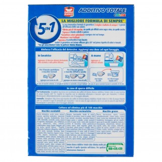 Omino Bianco Additivo Totale Color 5in1 in Polvere - Confezione da
