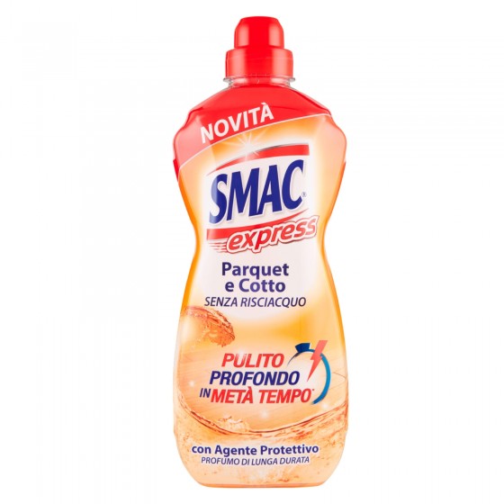 Smac Express Detergente Liquido per Pavimenti e Superfici in Parquet Smac Express Detergente Liquido per Pavimenti e Superfici in Parquet