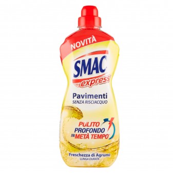 Smac Express Detergente Liquido Freschezza di Agrumi per Pavimenti -