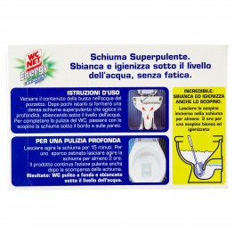 WC Net Energy Candeggina in Polvere Schiumogena Sbiancante e