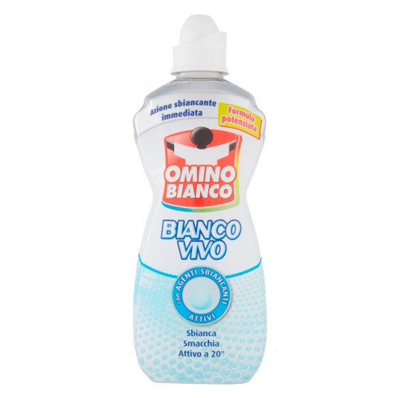 Omino Bianco Additivo Bianco Vivo Gel Azione Sbiancante - Flacone da Omino Bianco Additivo Bianco Vivo Gel Azione Sbiancante - Flacone da