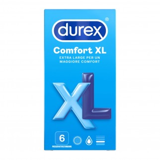 Preservativi Durex Comfort XL Taglia Extra Large con Forma Easy On -