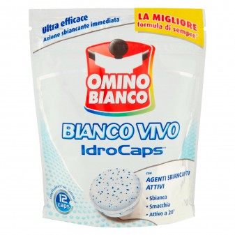 Omino Bianco Additivo Bianco Vivo Idrocaps - Confezione da 12 Capsule