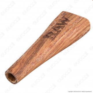 RAW Double Barrel Bocchino in Legno per 2 Sigarette
