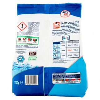 Omino Bianco Detersivo in Polvere Igienizzante - Confezione da 1,1 Kg