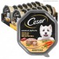 Cesar Selezioni dell'Orto Cibo per Cani con Pollo e Carote - 14 Vaschette da 150g