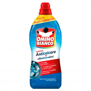 Omino Bianco Lavatrice Gel Anticalcare Elimina Odori - Flacone da 1,5