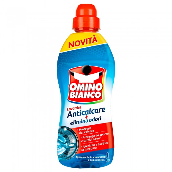 Omino Bianco Lavatrice Gel Anticalcare Elimina Odori - Flacone da Omino Bianco Lavatrice Gel Anticalcare Elimina Odori - Flacone da