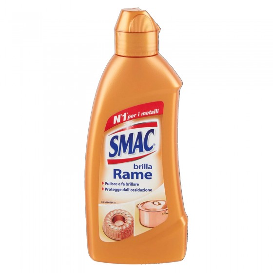 Smac Brilla Rame Detergente in Crema - Flacone da 250ml Smac Brilla Rame Detergente in Crema - Flacone da 250ml