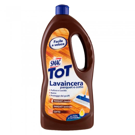 Smac Tot Lavaincera Parquet e Cotto Detergente Pavimenti - Flacone da Smac Tot Lavaincera Parquet e Cotto Detergente Pavimenti - Flacone da