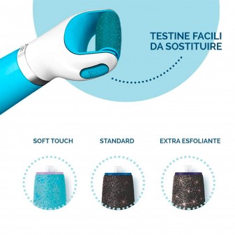 2 Testine di Ricambio Extra Esfolianti Scholl Velvet Smooth con
