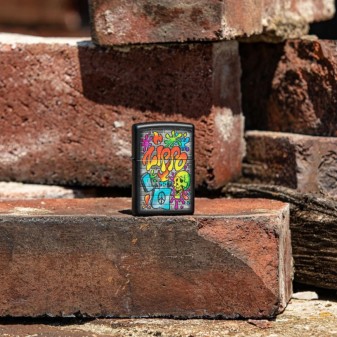 Accendino Zippo Mod. 49605 Street Art - Ricaricabile Antivento