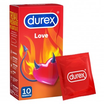 Preservativi Durex Love con Forma Easy-On - Confezione