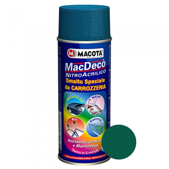 Vernice Spray Macota Mac Decò - Colori Metallizzati Grana Grossa