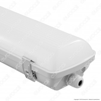 V-Tac VT-558 Tubo LED Plafoniera 58W Lampadina 150cm Impermeabile con