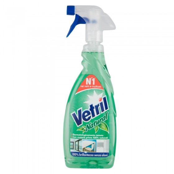 Vetril Natural Detergente Spray Senza Allergeni - Flacone da 650ml Vetril Natural Detergente Spray Senza Allergeni - Flacone da 650ml