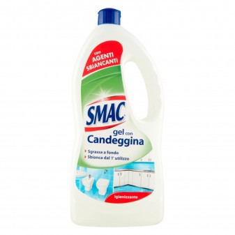 Smac Gel con Candeggina Igienizzante con Agenti Sbiancanti - Flacone da 850ml