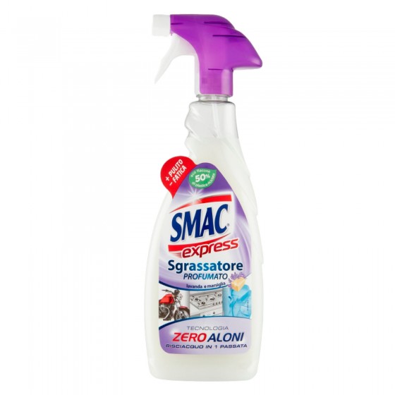 Smac Express Sgrassatore Universale Profumato Lavanda e Marsiglia Detergente Spray - Flacone da 650ml